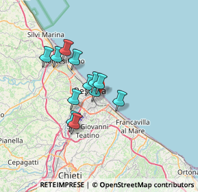 Mappa 65126 Pescara PE, Italia (5.28167)