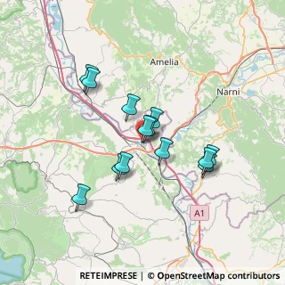 Mappa Via della Rocca, 01028 Orte VT, Italia (5.99692)