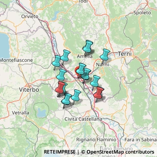 Mappa Via della Rocca, 01028 Orte VT, Italia (9.983)