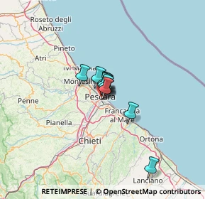 Mappa Via Conte di Ruvo, 65127 Pescara PE, Italia (5.47182)