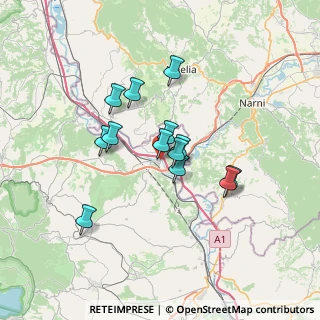Mappa Via del Ponte, 01028 Orte VT, Italia (5.58923)