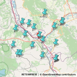 Mappa Via del Ponte, 01028 Orte VT, Italia (9.5045)