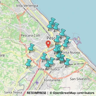 Mappa Via del Circuito, 65124 Pescara PE, Italia (1.66611)