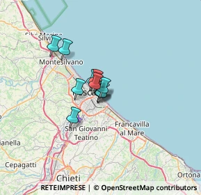 Mappa Via Salvatore Tommasi, 65126 Pescara PE, Italia (3.50636)