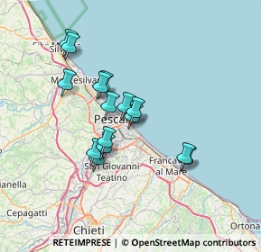 Mappa Via Salvatore Tommasi, 65126 Pescara PE, Italia (6.04867)