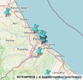 Mappa Via Salvatore Tommasi, 65126 Pescara PE, Italia (21.50083)