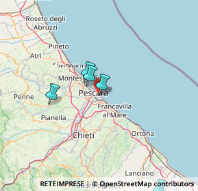 Mappa Via Salvatore Tommasi, 65126 Pescara PE, Italia (62.00455)