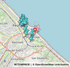 Mappa Via Salvatore Tommasi, 65126 Pescara PE, Italia (1.62077)