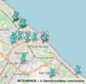 Mappa Via Salvatore Tommasi, 65126 Pescara PE, Italia (2.60867)