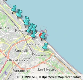 Mappa Via Salvatore Tommasi, 65126 Pescara PE, Italia (1.7975)