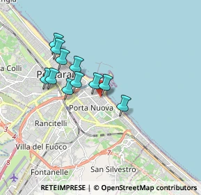 Mappa Via Salvatore Tommasi, 65126 Pescara PE, Italia (1.54273)