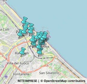 Mappa Via Salvatore Tommasi, 65126 Pescara PE, Italia (1.27765)