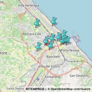 Mappa Via Monte Sirente, 65124 Pescara PE, Italia (1.3)