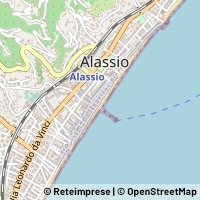 Map Alassio