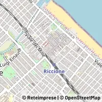 Mapa Riccione