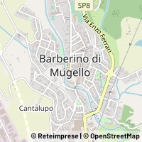 Kort Barberino di Mugello