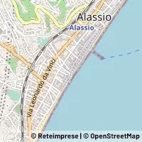 Karte Alassio