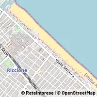 Mapa Riccione