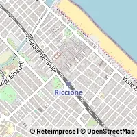 Mapa Riccione