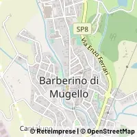 지도 Barberino di Mugello