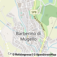 Mapa Barberino di Mugello