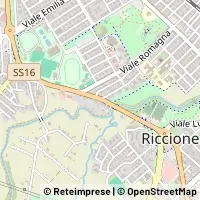 خريطة Riccione