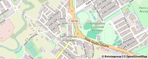 Mappa Riccione