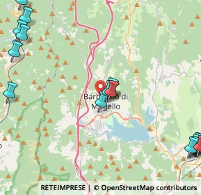 Mappa Via di Badia, 50031 Barberino di Mugello FI, Italia (6.5205)