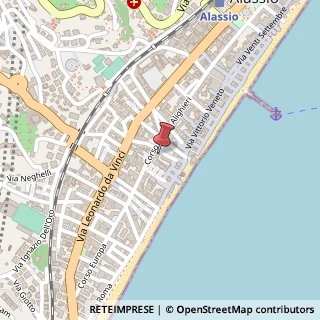 Mappa Via Brennero, 17021 Alassio SV, Italia, 17021 Alassio, Savona (Liguria)