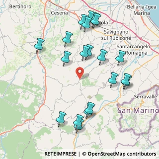 Mappa Via Egisto Ricci, 47030 Sogliano al Rubicone FC, Italia (9.12)