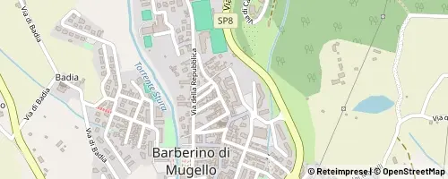 Mappa Barberino di Mugello