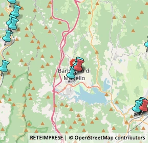 Mappa Via della Repubblica, 50031 Barberino di Mugello FI, Italia (6.4175)