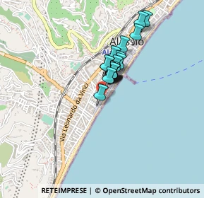 Mappa Passaggio Italia, 17021 Alassio SV, Italia (0.278)