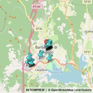 Mappa Via Trento, 50031 Barberino di Mugello FI, Italia (1.217)
