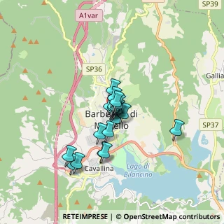 Mappa Via Trento, 50031 Barberino di Mugello FI, Italia (1.105)