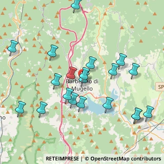 Mappa Via Trento, 50031 Barberino di Mugello FI, Italia (4.4315)