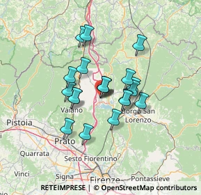 Mappa Via Trento, 50031 Barberino di Mugello FI, Italia (10.1975)