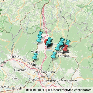 Mappa Via del Molinuccio, 50031 Barberino di Mugello FI, Italia (8.3795)