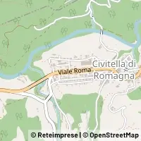Map Civitella di Romagna