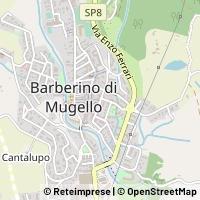 Mapa Barberino di Mugello