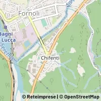 Mapa Borgo a Mozzano