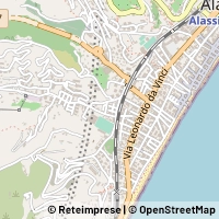 Map Alassio