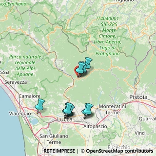 Mappa Via Serraglia, 55022 Bagni di Lucca LU, Italia (14.08846)