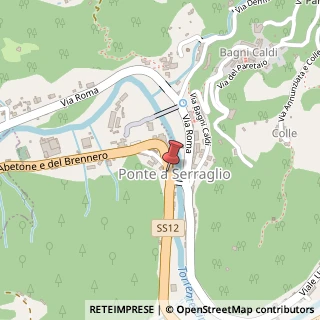 Mappa Via Serraglia, 23 Ponte a serraglio, 55022 Bagni di Lucca LU, Italia, 55022 Bagni di Lucca, Lucca (Toscana)