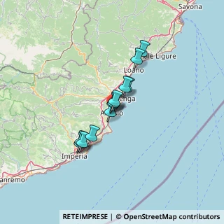 Mappa Via Privata Marconi, 17021 Alassio SV, Italia (9.41583)