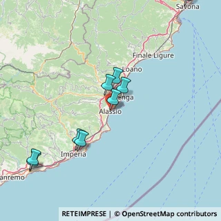 Mappa Via Privata Marconi, 17021 Alassio SV, Italia (23.20636)