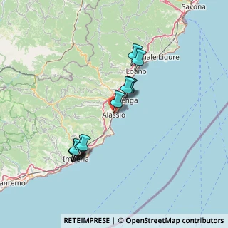 Mappa Via Privata Marconi, 17021 Alassio SV, Italia (13.82385)