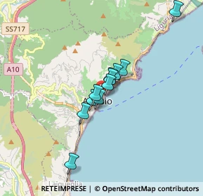 Mappa Via Privata Marconi, 17021 Alassio SV, Italia (1.17545)