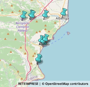 Mappa Piazza Partigiani, 17021 Alassio SV, Italia (3.24091)