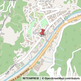 Mappa Viale Umberto I', 103, 55022 Bagni di Lucca, Lucca (Toscana)